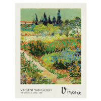 Obrazová reprodukce The Garden at Arles (1888), Vincent van Gogh, 30 × 40 cm