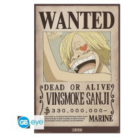 Plakát One Piece - Wanted Sanji (91.5x61) - GBYDCO559