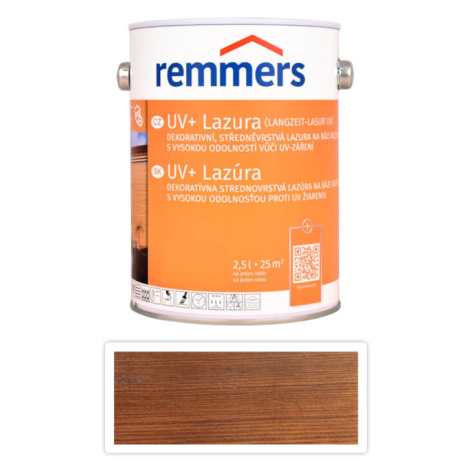 REMMERS UV+ Lazura - dekorativní lazura na dřevo 2.5 l Ořech