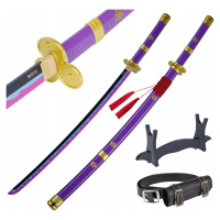 Meč Katana Roronoa Zoro Purple Enma One Piece Dřevěný JT10661PU-2