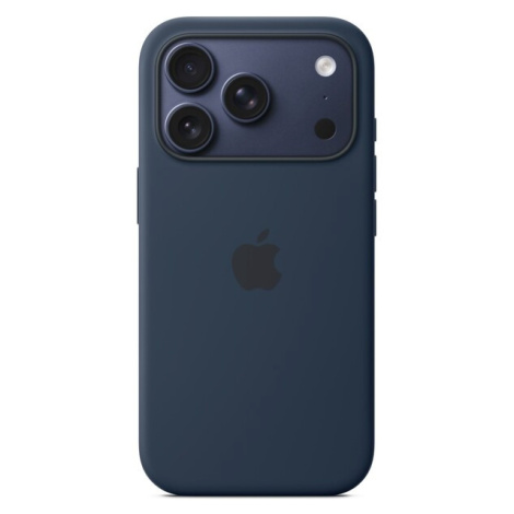 Apple silikonový kryt s Magsafe na iPhone 17 Pro temně inkoustová Temně inkoustová