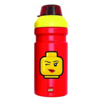 LEGO® ICONIC Girl láhev na pití - žlutá / červená