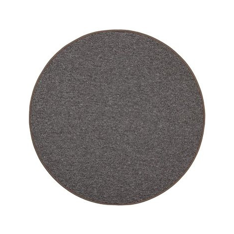 Kusový koberec Porto hnědý kruh Vopi