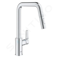 GROHE QuickFix Start Dřezová baterie s výsuvnou sprškou, chrom 30631000