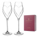 Diamante Swarovski prosecco Hearts 230 ml 2 ks