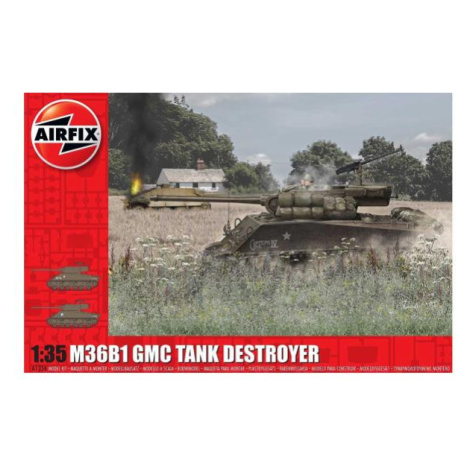 Classic Kit tank A1356 - M36B1 GMC (US Army) (1:35) AIRFIX