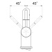 Franke 115.0373.943 - FN 7394.031 NEPTUN EVO dřezová baterie s vytahovací sprchou - chrom