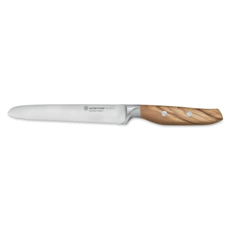 Wüsthof Wüsthof - Kuchyňský nůž zoubkovaný AMICI 14 cm olivové dřevo WÜSTHOF