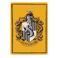 Plechová cedule Harry Potter - Hufflepuff