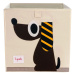 3 SPROUTS - Úložný box Dog Brown