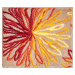 GRUND Koupelnová předložka ART oranžovo-béžová Rozměr: 70x120 cm