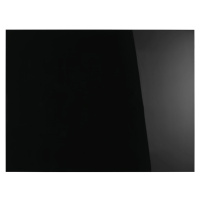 magnetoplan Designová magnetická skleněná tabule, š x v 1200 x 900 mm, barva černá