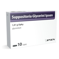 Suppositoria Glycerini Ipsen Glycerinové čípky 1,81 g, 10ks