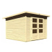 Dřevěný domek KARIBU STOCKACH 4 (82980) natur