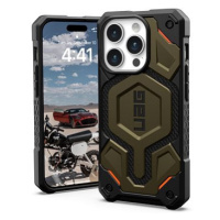 UAG Monarch Pro MagSafe kevlar Element Green iPhone 15 Pro