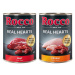Výhodné balení: Rocco Real Hearts 24 x 400 g - 2 různé druhy