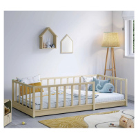 Dětská postel 90x190cm fairy - dub světlý