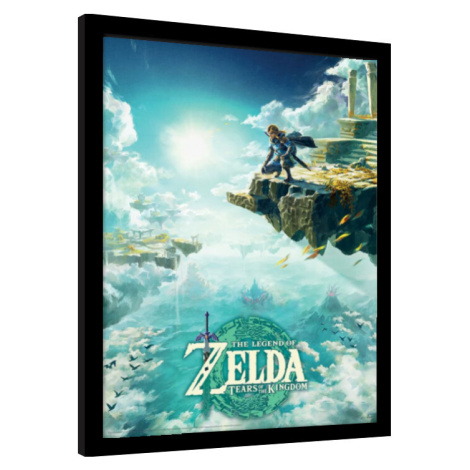Obraz na zeď - The Legend of Zelda: Tears of the Kingdom - Hyrule Skies Pyramid
