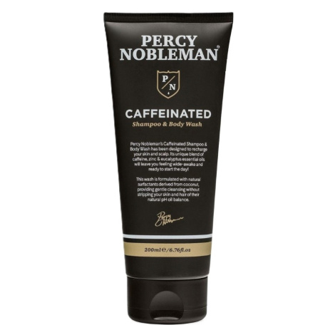 Percy Nobleman Pánský kofeinový šampon a mycí gel 200 ml
