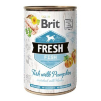 Brit Fresh Brit Dog Fresh konzerva Fish with Pumpkin 400g