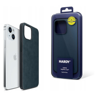 Modré stylové pouzdro na iPhone 15 Plus 3mk Hardy MagFabric Case