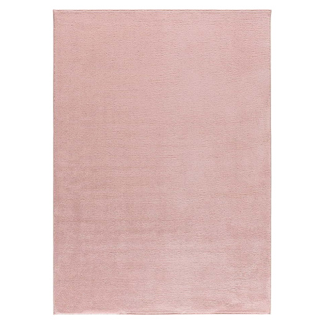Růžový koberec z mikrovlákna 160x220 cm Coraline Liso – Universal