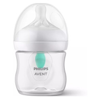 Avent láhev Natural Response průhledná dudlík s ventilem AirFree 1 ks 125 ml