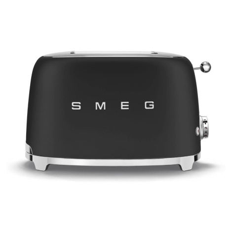 Smeg TSF01BLMEU toustovač / topinkovač, 2 toasty, 6 úrovní opékání, zásuvka na drobky, styl. 50.