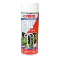 Wilckens Bílá barva ve spreji ve vysokém lesku Weisslack Spray 400 ml