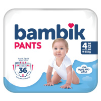 BAMBIK plenkové kalhotky Vel. 4, 9-15 kg, 36 ks