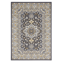 Nouristan - Hanse Home koberce Kusový koberec Mirkan 104106 Darkgrey - 80x250 cm