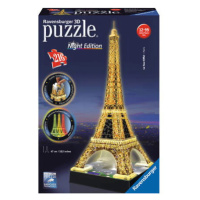 Ravensburger puzzle 3D Eiffelova věž (Noční edice) 216 dílků