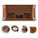 Retro stereo zařízení Auna Belle Epoque 1908, USB, CD, MP3
