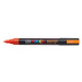 Uni-ball, PC-5M, Posca, akrylový popisovač, kusový, 1 ks Barva: Fluorescenční oranžová