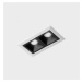 KOHL LIGHTING KOHL-Lighting NSES zapuštěné svítidlo s rámečkem 75x45 mm bílá-černá 4 W CRI 90 27