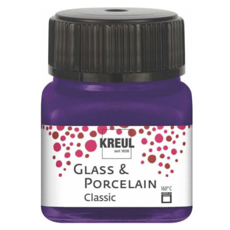 Kreul Barva na sklo a porcelán  classic 20 ml FIALOVÁ