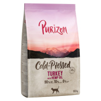 Purizon Adult/Kitten granule, 2,5 kg za skvělou cenu! - Coldpressed krůtí s konopným olejem