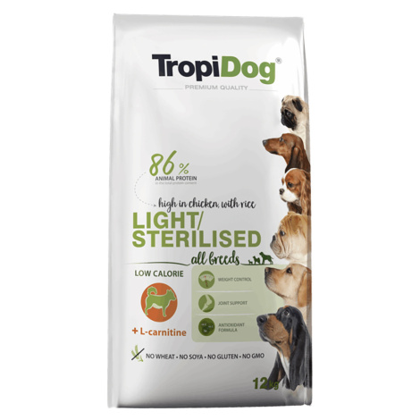 Tropidog Premium Light Chicken - 2 x 12 kg