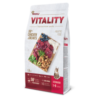 Akinu VITALITY granule cat sterilised chicken & Greaves 1,5kg