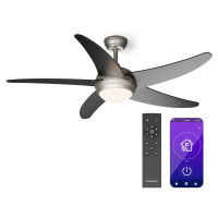 Klarstein Bolero 2 v 1, stropní ventilátor, Ø 132 cm, světlo 55 W, dálkové ovládání, ovládání př