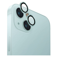 UNIQ OPTIX Aluminium Camera Lens Protector iPhone 15/15 Plus mentolová