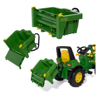 Sklopný přepravní kontejner do traktoru John Deere Rolly Toys