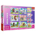 Puzzle Gábinin kouzelný domek MEGA PACK 10v1 - Trefl