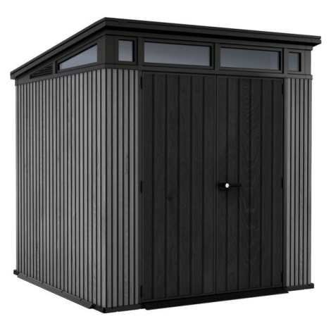 KETER PENT Signature VERTICAL zahradní domek 7x7 - šedý, 216 x 226 x 216 cm