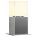 SLV BIG WHITE SQUARE POLE 30, venkovní stojací lampa, TC-TSE, IP44 , hranatá, nerezová ocel 304,