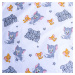 Jerry Fabrics Dětské bavlněné povlečení do postýlky Tom & Jerry TJ050