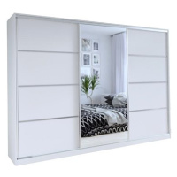 Nejlevnější nábytek Litolaris 250 se zrcadlem - bílý mat