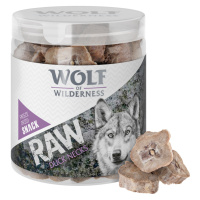 Výhodné balení Wolf of Wilderness - RAW snack (mrazem sušený) - Kachní krky (4 x 90 g)