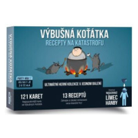 Výbušná koťátka - Recepty na katastrofu - karetní hra