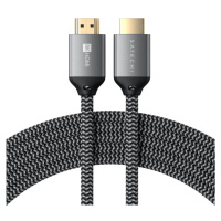 Opletený 2m kabel Satechi 8K Ultra HD High Speed HDMI - černý